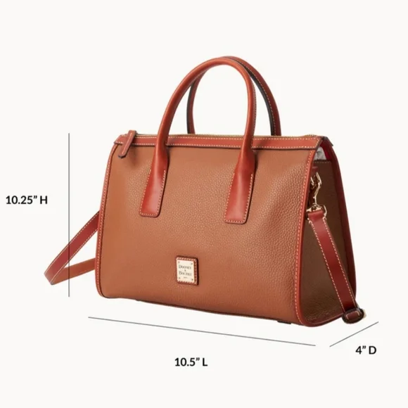 Dooney & Bourke Pebble Grain Satchel - Picture 5 of 5